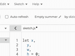 p5.js 온라인 에디터 사용하기
