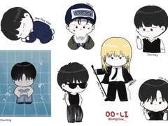 OO-LI 스티커 도안 공유