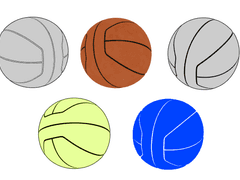 농구공/백보드 클튜소재