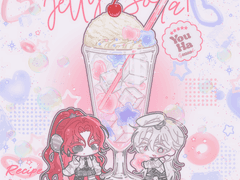 🤍콩알 젤리 소다🍒