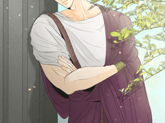 [월계수 가지 사이로]