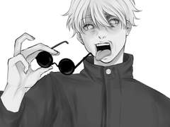 삐죽 낙서 그림 커미션