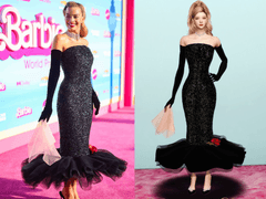 [Atelier Lena] Barbie Sparkly Black Dress Set