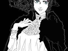 흑백 일러스트 커미션