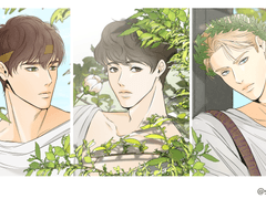 [월계수 가지 사이로]