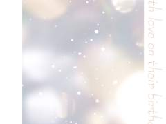 둘의 생일에 사랑을 담아