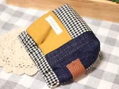 핸드메이드 패치워크 바네 파우치