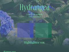 CHOMI │ ios 여름 수국 형광펜 카카오톡 테마 - 아이폰