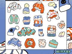 굿노트 스티커 - 크리스마스 스웨터