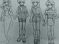 창작만화 캐릭터 구상