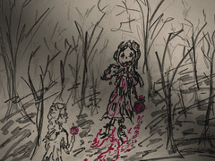 흰눈 소녀와 붉은 즙 소녀