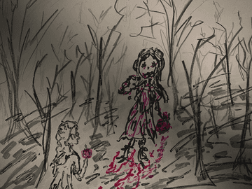 흰눈 소녀와 붉은 즙 소녀