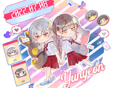 [⭕][✨반짝 타입] 고정틀 커미션