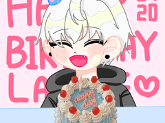 라헤일 생일 축전