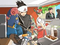 오버워치 낙서 모음