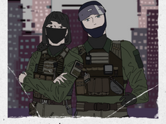 [OC] PROFILE: IHRIN "CLOUD NINE" LEE, THIERRY "BLINDSIGHT" D’ARAMITZ