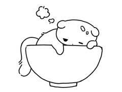 사장님 공깃밥 하나 주세요