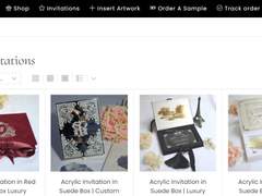 How to buy wedding invitation boxes wholesale?