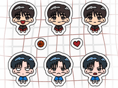 [가비지타임] 영중 + 준수 굿노트 스티커 무료배포🏀