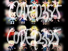 [빱스티커] 키(KEY) 빱맘대로모아모아 도트 캐릭터 스티커 유료 발행+뽀너스☆