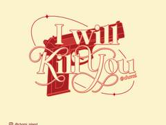 CHOMI│ios I will kill you 카카오톡 테마 - 아이폰