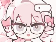 뭔가핑크리본달린레이스브러쉬랑두상토큰틀