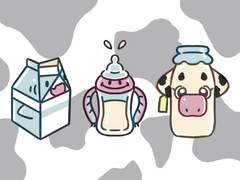 밀크카우 스티커 / 굿노트