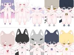 솜인형 도안 커미션