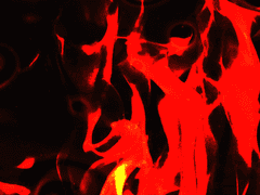 거무죽죽한 불꽃