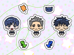 [가비지타임] 신유고 인석 + 신우 + 창현 굿노트 스티커 무료배포🏀