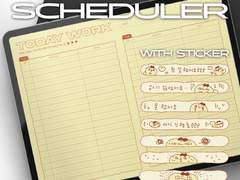 8월 굿노트 무료 서식 공유 (체크리스트 스케줄러)