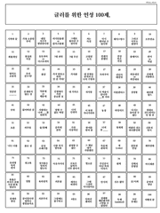 글러를 위한 연성 100제