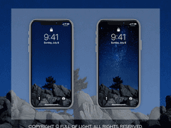 [배경화면] 아스라이 밤이 눈을 뜨면 SET