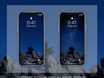 [배경화면] 아스라이 밤이 눈을 뜨면 SET