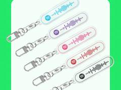 🎧 PLAVE 스포티파이 코드 아크릴키링 💚