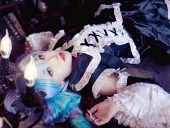 【Cosplay】 하츠네 미쿠 - 프로젝트 디바 격창 모듈(ANTI THE∞HOLiC)