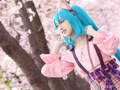 【Cosplay】 하츠네 미쿠 - 난쟈타운 데이트 의상