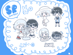 대충 한장 채워주는 sd 커미션