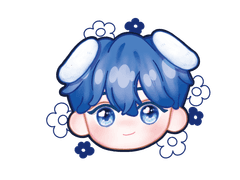 흰토끼 예준 키링 도안 공유