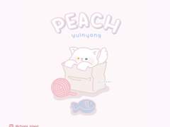 CHOMI│ios 피치는 피치해 카카오톡 테마 - 아이폰