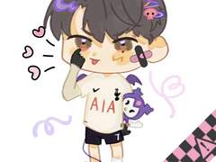 쏘니 키링 도안