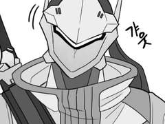 [오버워치2/짧만화]#.상호대사(도발)