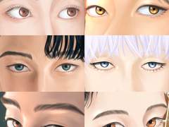 실사 그리기 10.5 : 눈(Eyes) 모음!