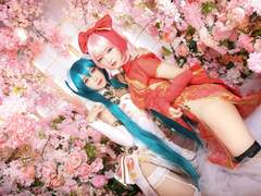 【Cosplay】 VOCALOID - MMD Tda 차이나드레스(극락정토)