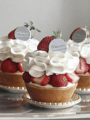 딸기 타르트는 맛있어