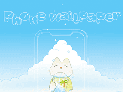 [무료 배포] 폼팜 여름한컵 🥤🏝️• *. •ver.2 휴대폰 배경화면+앱 아이콘 이미지