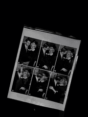 한 겨울의 검은 리본