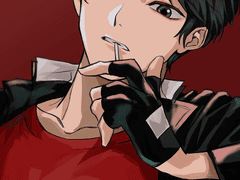 윤용구 LD 풀채색 커미션