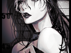 흑백 오마카세 머그샷타입