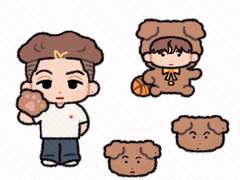 송태섭 스티커 도안 유료 배포